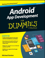 Android App Development For Dummies (Michael Burton).pdf